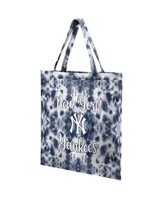 Женская большая сумка-тоут с надписью New York Yankees FOCO, синий