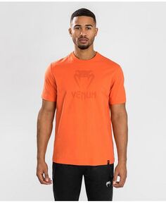 Мужская классическая футболка Venum, цвет Orange/orange