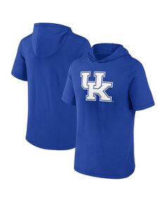 Мужская футболка с капюшоном и фирменным логотипом Royal Kentucky Wildcats Primary Fanatics, синий
