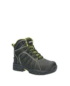 Мужские утепленные водонепроницаемые кожаные рабочие ботинки OnyxRidge Hiker RefrigiWear, черный