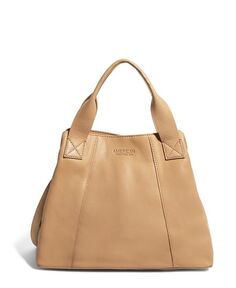 Женская сумка-саквояж Ada Triple Entry American Leather Co., тан/бежевый