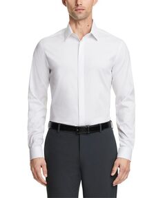 Мужская классическая рубашка приталенного кроя Infinite Color Calvin Klein, белый