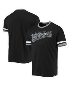 Мужская черная футболка Chicago White Sox &apos;47 с названием команды &apos;47 Brand, черный