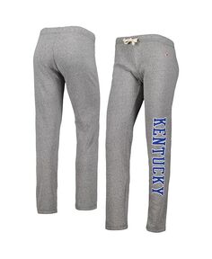 Женские брюки-джоггеры три-смесового цвета Heather Grey Kentucky Wildcats Victory Springs League Collegiate Wear, серый