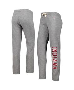 Женские брюки-джоггеры цвета Индиана цвета Хизер серого цвета Victory Springs Tri-Blend Jogger Pants League Collegiate Wear, серый