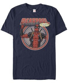 Мужская коллекция комиксов Marvel Deadpool Check Out The Chump - рубашка Fifth Sun, синий