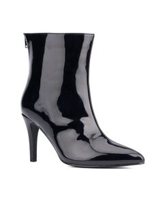 Женские ботинки Madelina на каблуке – широкая ширина Fashion To Figure, черный