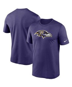 Мужская фиолетовая футболка с логотипом Baltimore Ravens Essential Legend Performance Nike, фиолетовый