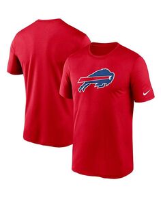 Мужская красная футболка с логотипом Buffalo Bills Essential Legend Performance Nike, красный