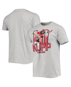 Мужская серая футболка Cooper Kupp Heathered Eastern Washington Eagles Player Original Retro Brand, серый
