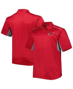 Мужская цветная рубашка-поло Cardinal Arizona Cardinals Big and Tall Team Fanatics, красный