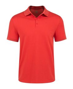 Мужская рубашка-поло из смесового хлопка пике классического кроя Big &amp; Высокий Mio Marino, цвет Red