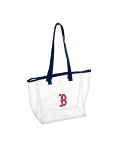 Женская прозрачная сумка-тоут Boston Red Sox Stadium Logo Brands, черный