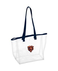Женская прозрачная большая сумка Chicago Bears Stadium Logo Brands, синий