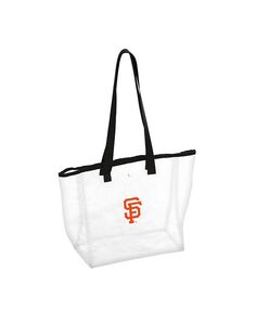 Женская прозрачная сумка-тоут San Francisco Giants Stadium Logo Brands, белый