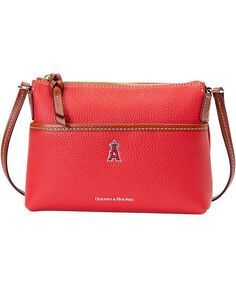 Женская сумка через плечо Los Angeles Angels Pebble Ginger Dooney &amp; Bourke, красный