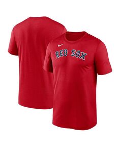 Мужская красная футболка Boston Red Sox New Legend с надписью Nike, красный