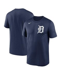Мужская темно-синяя футболка с надписью Detroit Tigers New Legend Nike, синий