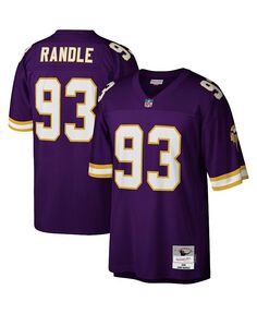 Мужская джерси John Randle Purple Minnesota Vikings Legacy Replica Mitchell &amp; Ness, фиолетовый