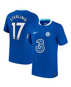Мужская домашняя футболка Raheem Sterling Blue Chelsea 2022/23 Vapor Match Authentic Jersey Nike, синий
