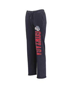 Женские фирменные темно-синие спортивные штаны Gonzaga Bulldogs с боковой блокировкой Fanatics, синий
