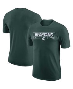 Мужская зеленая футболка Michigan State Spartans с надписью Stadium Stadium Nike, зеленый
