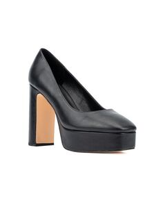 Женские туфли-лодочки Ryla на блочном каблуке New York &amp; Company, черный