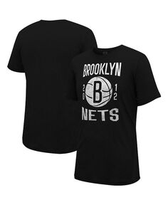 Мужская и женская черная футболка Brooklyn Nets City Year Stadium Essentials, черный