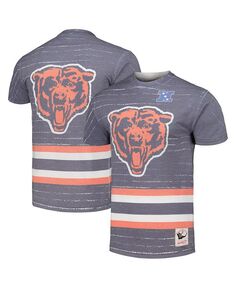 Мужская темно-синяя футболка Chicago Bears Jumbotron 3.0 Mitchell &amp; Ness, синий