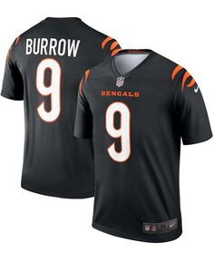 Мужская черная майка Joe Burrow Cincinnati Bengals Legend Nike, черный