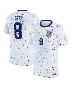 Мужская белая домашняя футболка Julie Ertz USWNT 2023 Replica Player Nike, белый