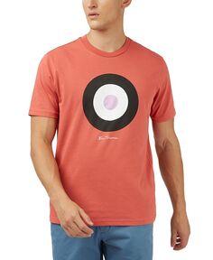 Мужская футболка с короткими рукавами и рисунком Signature Target Ben Sherman, розовый