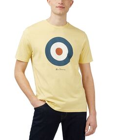 Мужская футболка с короткими рукавами и рисунком Signature Target Ben Sherman, желтый