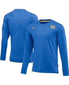 Мужская синяя футболка с длинным рукавом UCLA Bruins 2022 Game Day Sideline Performance Nike, синий
