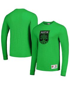 Мужская зеленая футболка с длинным рукавом Austin FC Legendary Mitchell &amp; Ness, зеленый