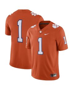 Мужская оранжевая футболка для домашней игры Clemson Tigers #1 Nike, оранжевый