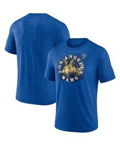 Мужская футболка с фирменным рисунком Royal Los Angeles Rams Sporting Chance Fanatics, синий