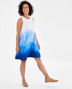 Женское платье-шлепанцы без рукавов Style &amp; Co, синий