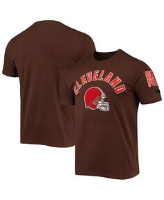Мужская коричневая футболка Cleveland Browns Pro Team Pro Standard, коричневый
