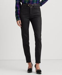 Женские джинсы скинни до щиколотки с высокой посадкой и покрытием Lauren Ralph Lauren, мультиколор