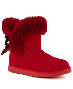 Женские ботинки без застежек King 2 для холодной погоды Juicy Couture, красный