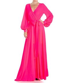 Женское платье макси LilyPad Meghan Los Angeles, розовый