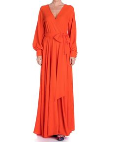 Женское платье макси LilyPad Meghan Los Angeles, цвет Flame