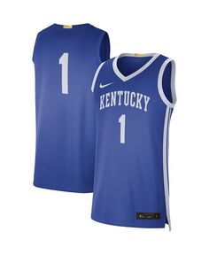 Мужская баскетбольная майка Royal, белая Kentucky Wildcats Limited Nike, синий