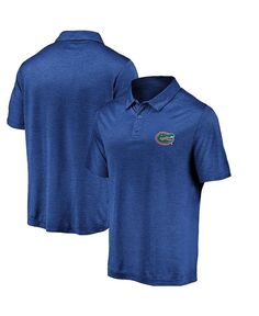 Мужская рубашка-поло в полоску с фирменным логотипом Royal Florida Gators Primary Fanatics, синий