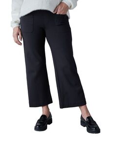 Женские широкие брюки до щиколотки для беременных Ingrid + Isabel, черный