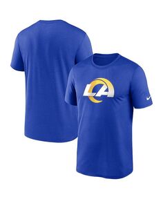 Мужская футболка с логотипом Royal Los Angeles Rams Legend Performance Nike, синий