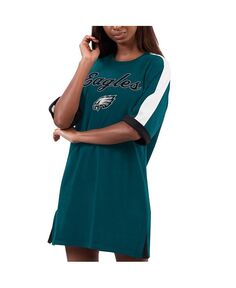 Зеленое женское платье-кроссовки с флагом Philadelphia Eagles G-III 4Her by Carl Banks, зеленый