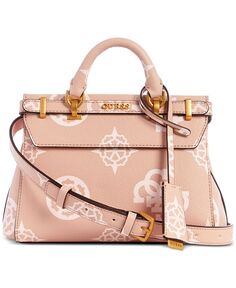 Маленькая сумка-портфель Sestri с логотипом GUESS, розовый