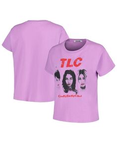 Женская фиолетовая футболка с рисунком TLC Solo Daydreamer, фиолетовый